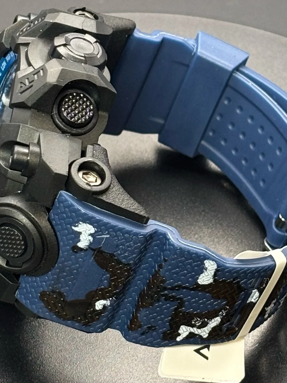 Invicta Activa Men’s Digital Watch- 54 mm, Blue Camo - ACW435-003